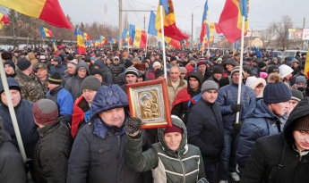 Протестующие в Кишиневе не пойдут на силовой конфликт и будут добиваться свержения власти мирными средствами