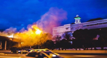 В Мадриде главную мечеть забросали сигнальными ракетами в ответ на теракты в Брюсселе