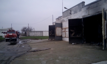 В Запорожской обл. пожар нанес крупный ущерб птицефабрике