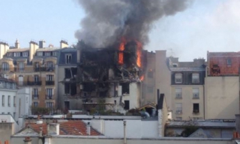 В центре Парижа произошел взрыв (фото, видео)
