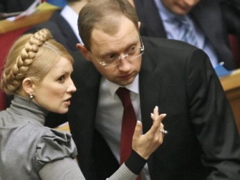 Политолог не исключил, что А.Яценюк и Ю.Тимошенко могут стать политическими союзниками
