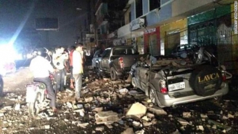 Землетрясение в Эквадоре: Число жертв возросло до 77 человек, около 600 – ранены