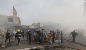 В результате серии взрывов в Багдаде погибли 72 человека