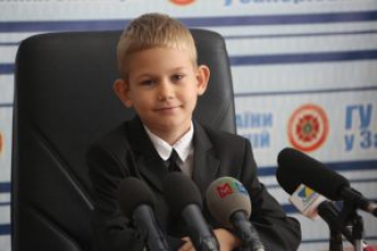 Мальчишка из Мелитополя стал героическим ребенком Украины