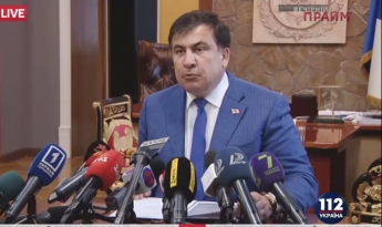 Саакашвили об обысках в Одесской ОГА: У них вообще крыша поехала