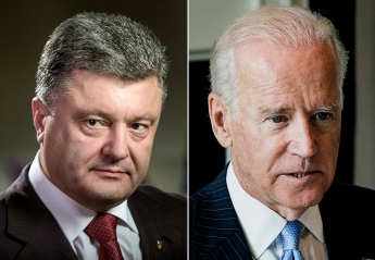 Порошенко поблагодарил Байдена и Обаму за их вклад в освобождение Савченко