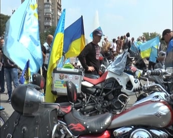 Байкеры объединили Украину (фото, видео)