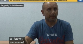 В эфире российского ТВ показали допрос крымского "диверсанта" из Запорожья (видео)