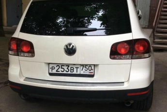 В Запорожье заметили машину с номерами ФСБ – хозяйка авто в СБУ (фото)