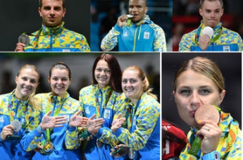 Украинские спортсмены пока завоевали 11 медалей