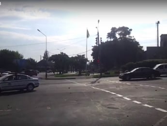 Президент Петр Порошенко прибыл в Мелитополь (видео)