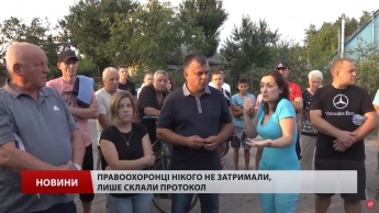 В Полтавской обл. местные заявили, что пьяный ром ударил топором по голове мужчину (видео)