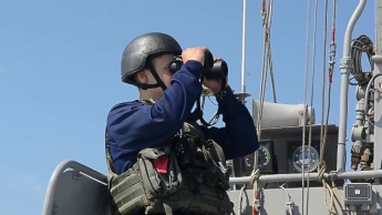 Обнародовано впечатляющее видео боевой операции ВМФ Украины против российского корабля (видео)