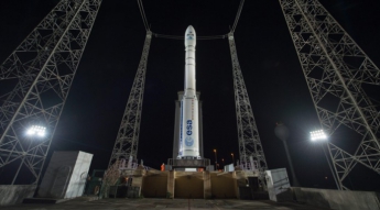 Ракета с украинским двигателем вывела на орбиту космические аппараты Google (видео)