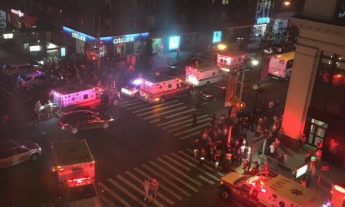 На Манхэттене в Нью-Йорке прогремел взрыв