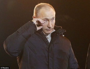 Путин прибыл в штаб "Единой России": Трудно и тяжело, но люди проголосовали