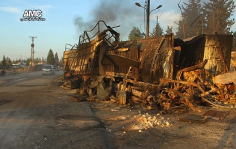 Bellingcat: Гумконвой в Сирии обстреляли российскими бомбами