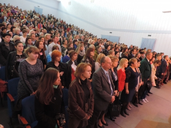 В Мелитополе чествовали педагогов (фото)