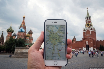 В Москве глушат спутниковый сигнал GPS в районе Кремля