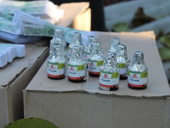 В Мелитополь ввозили спирт из России для производства фальшивой водки