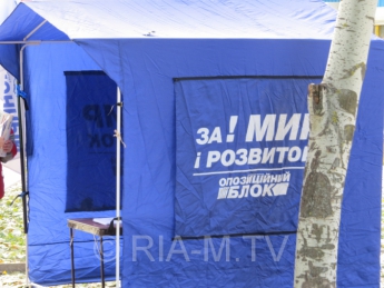 В Мелитополе оппозиционеры проводят операцию «Шатун» (видео)