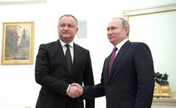 Додон хочет, чтобы Молдова выплатила РФ газовые долги Приднестровья