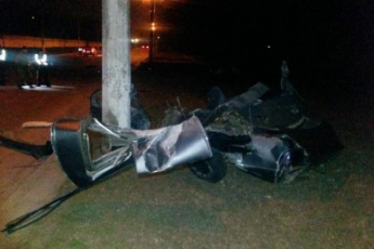 Смертельное ДТП в Мариуполе: от удара автомобиль с военными разорвало на куски (ФОТО)