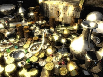 В Кирилловке с металлоискателями ищут золото (видео)