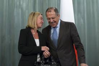 Могерини объяснила Лаврову, что РФ ответственна за реализацию Минска