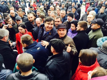 Запорожская область превратилась в вотчину Ахметова и его банды - Саакашвили (видео)