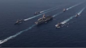 Ударная группа ВМС США идет к Корейскому полуострову - видео CNN