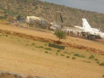 Самолет ООН рухнул на жилой дом: первые подробности (ФОТО)