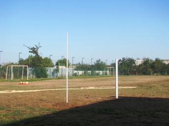 В Мелитополе презентовали самое большое футбольное поле в школьном дворе