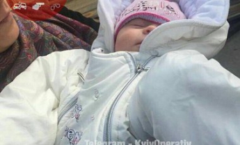В Вышгороде нашли похищенного в Киеве младенца