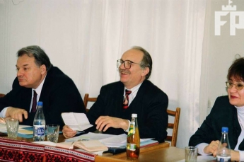 Впервые опубликованы фото визита Вячеслава Черновола в Запорожье незадолго до гибели