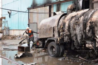 В Днепропетровской области взорвался завод, на пожарах погибли три человека (Фото)