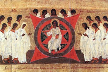Лики святых проявились на деревянном кресте в Кирилловке