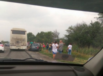 Из-за пожара водитель автобуса до Москвы спровоцировал смертельную аварию с тремя легковушками