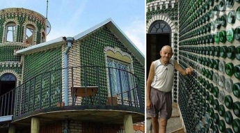 Фото дня: житель Запорожья 20 лет строил дворец