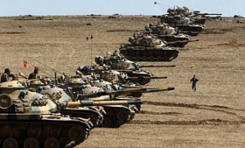 Турецкие войска проводят операцию против курдов на севере Сирии
