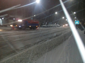 Снежный покров в Мелитополе составил 8 сантиметров