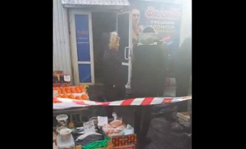В Киеве возле метро Берестейская убит мужчина: видео