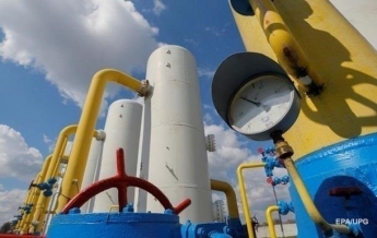 Украина уменьшила запасы газа в хранилищах