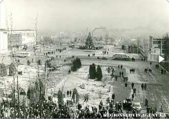 Появилось ретро-фото центральной площади Мелитополя