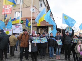 О чем участники митинга в поддержку деоккупации Крыма говорили (видео)