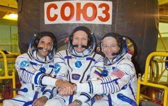 На Землю с МКС вернулись три космонавта