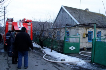 В Мелитополе горел частный дом. Есть погибшие (фото)
