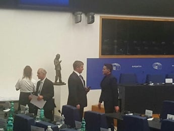 Савченко доводить, що вона в Європарламенті, опублікувала фото
