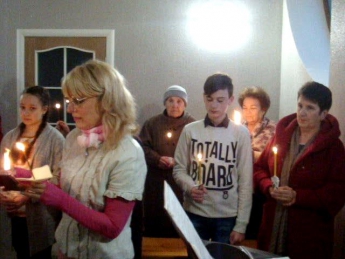 Мелитопольские католики празднуют главный христианский праздник (фото)