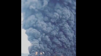 В Индонезии горит море (видео)